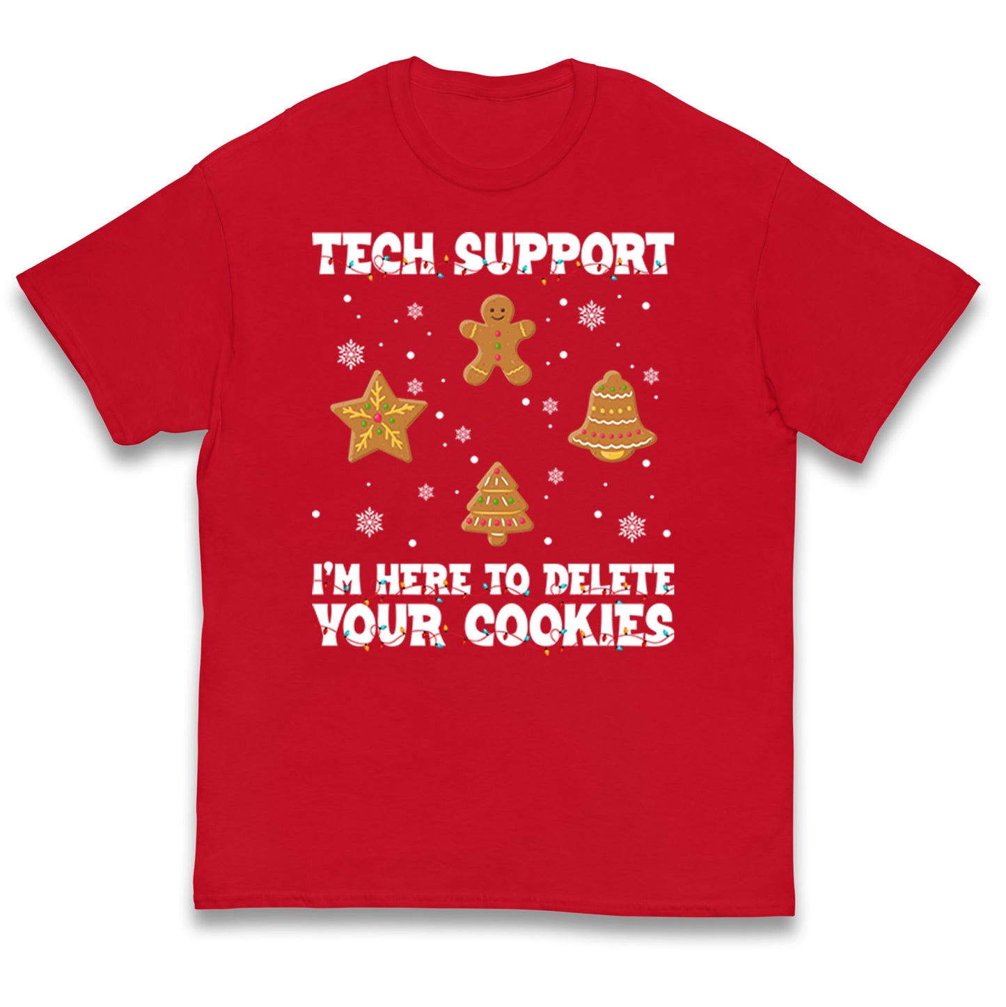 Delete Cookies Kids T Shirt