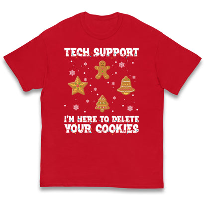Delete Cookies Kids T Shirt