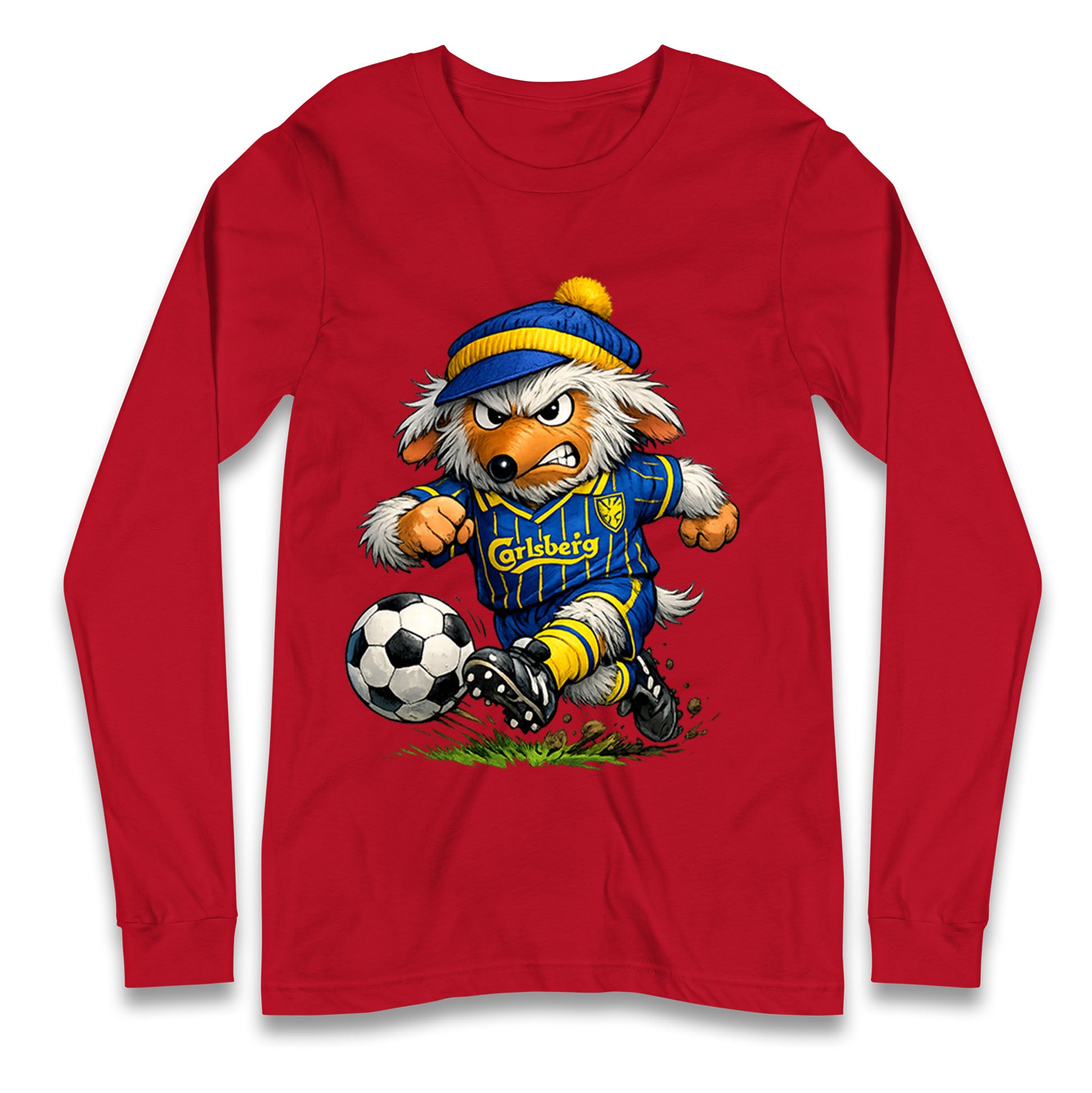 Classic AFC Wimbledon Football Longsleeve T Shirt
