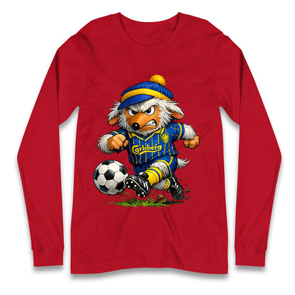Classic AFC Wimbledon Football Longsleeve T Shirt