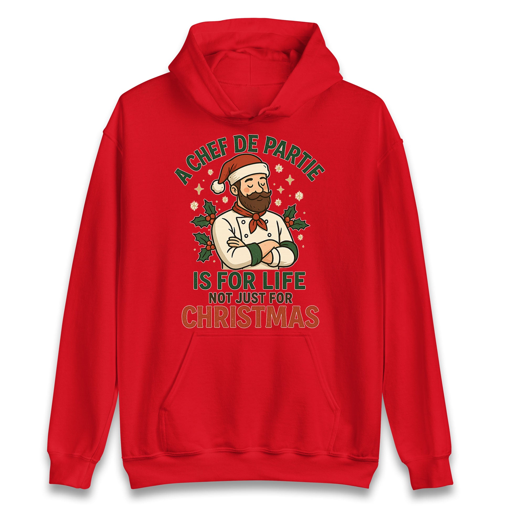 Chef De Partie Christmas Hoodie