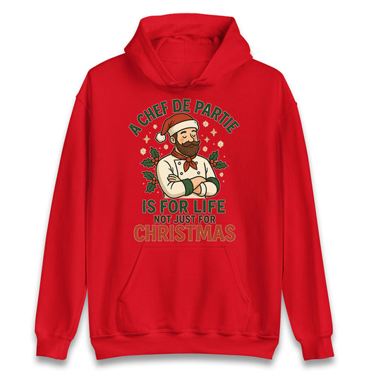 Chef De Partie Christmas Hoodie