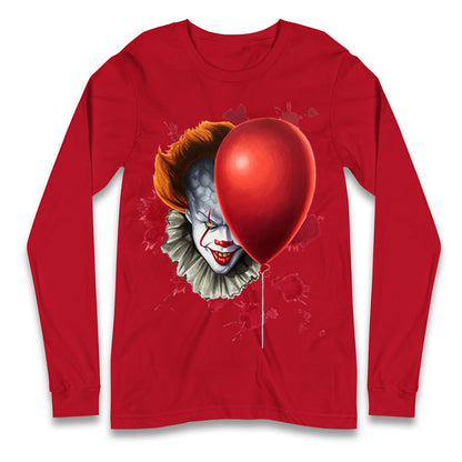 Pennywise Halloween Long Sleeve T Shirt