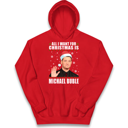 Michael Buble Kids Hoodie 