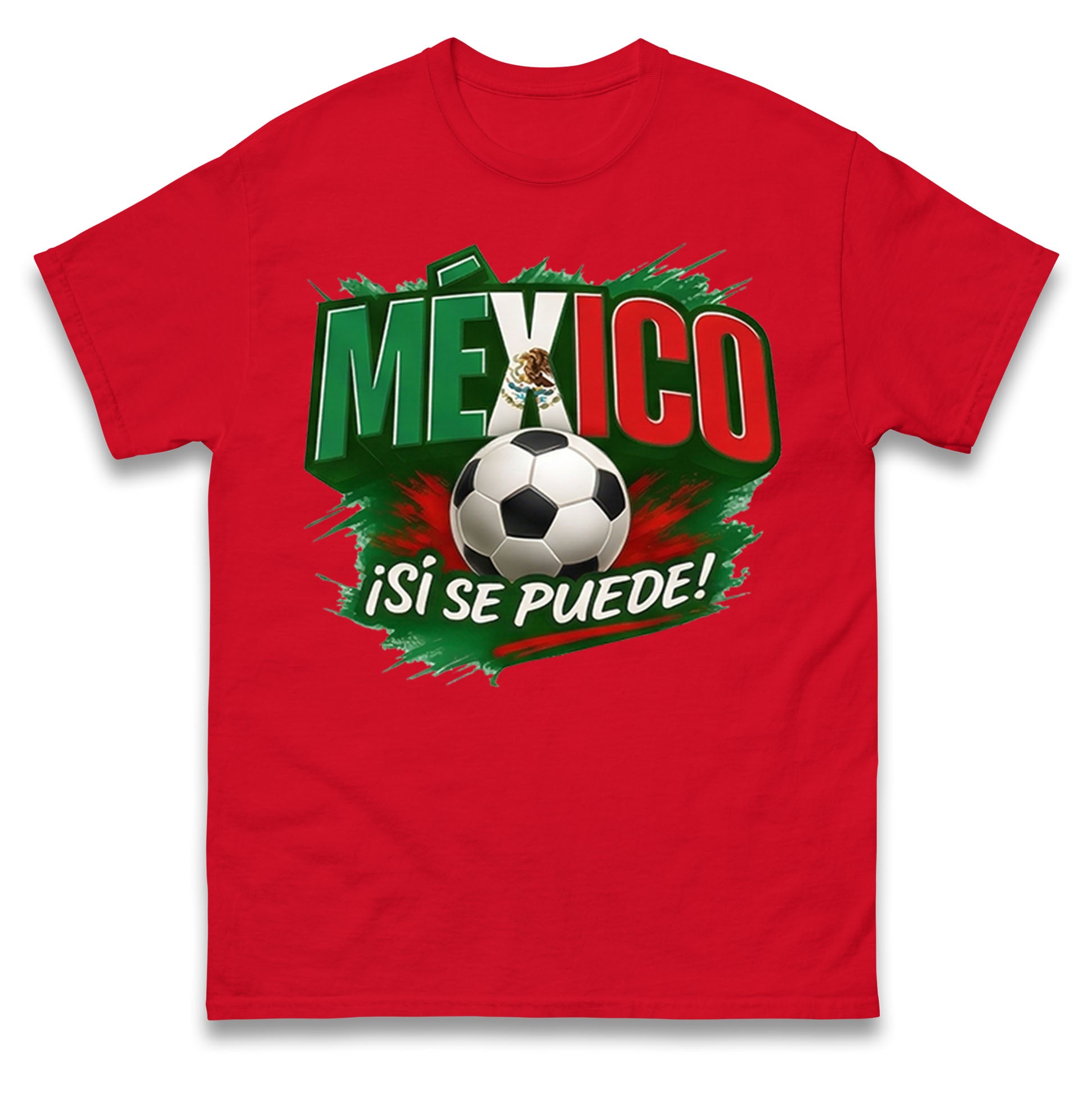 Mexico Retro World Cup T Shirt