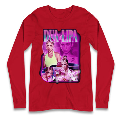 Dua Lipa Future Nostalgia Longsleeve T Shirt