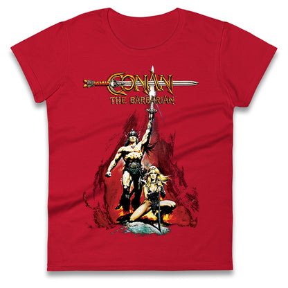 Conan The Barbarian Ladies T Shirt