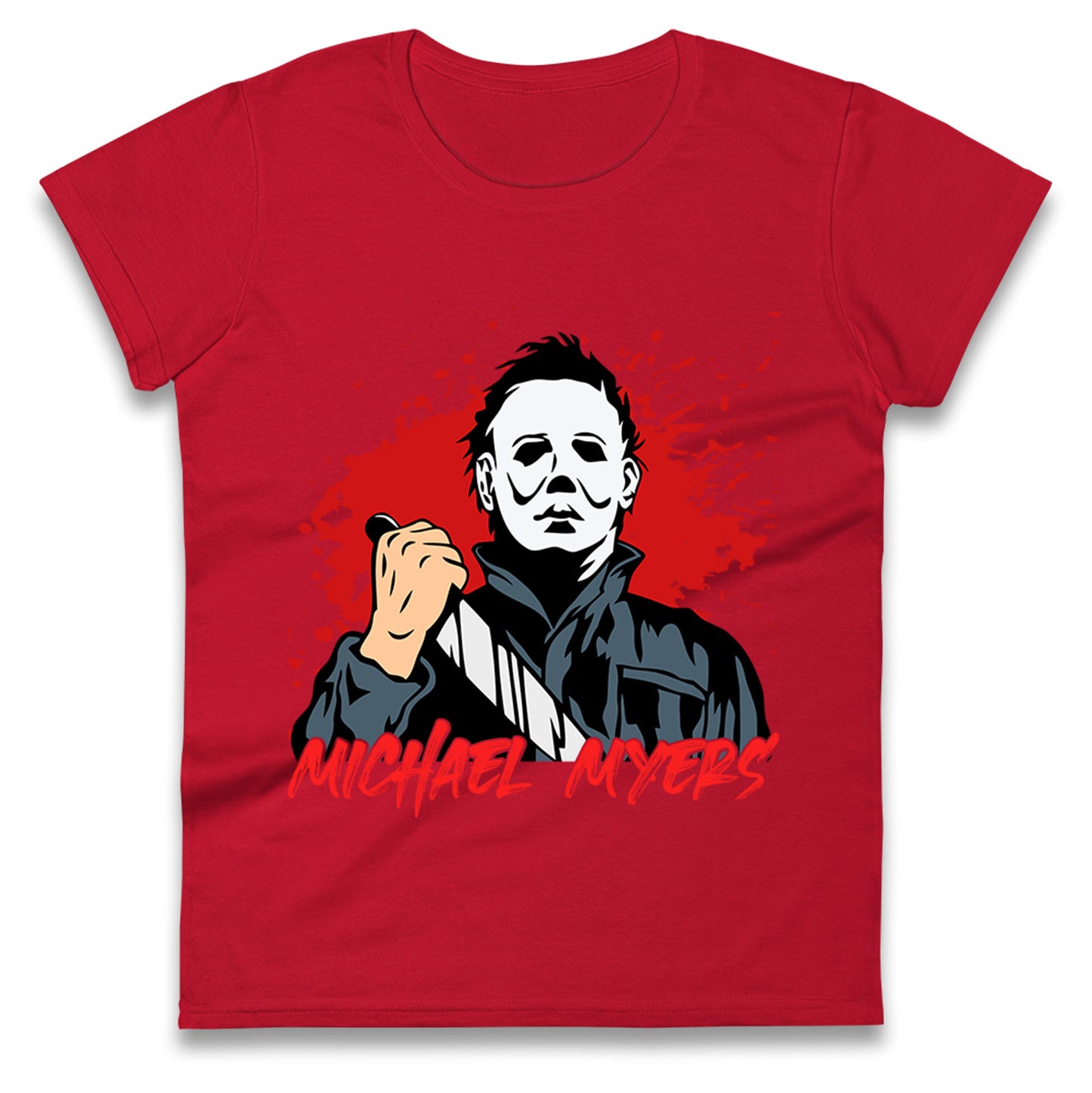 Michael Myers Horror Halloween Womens t shirt