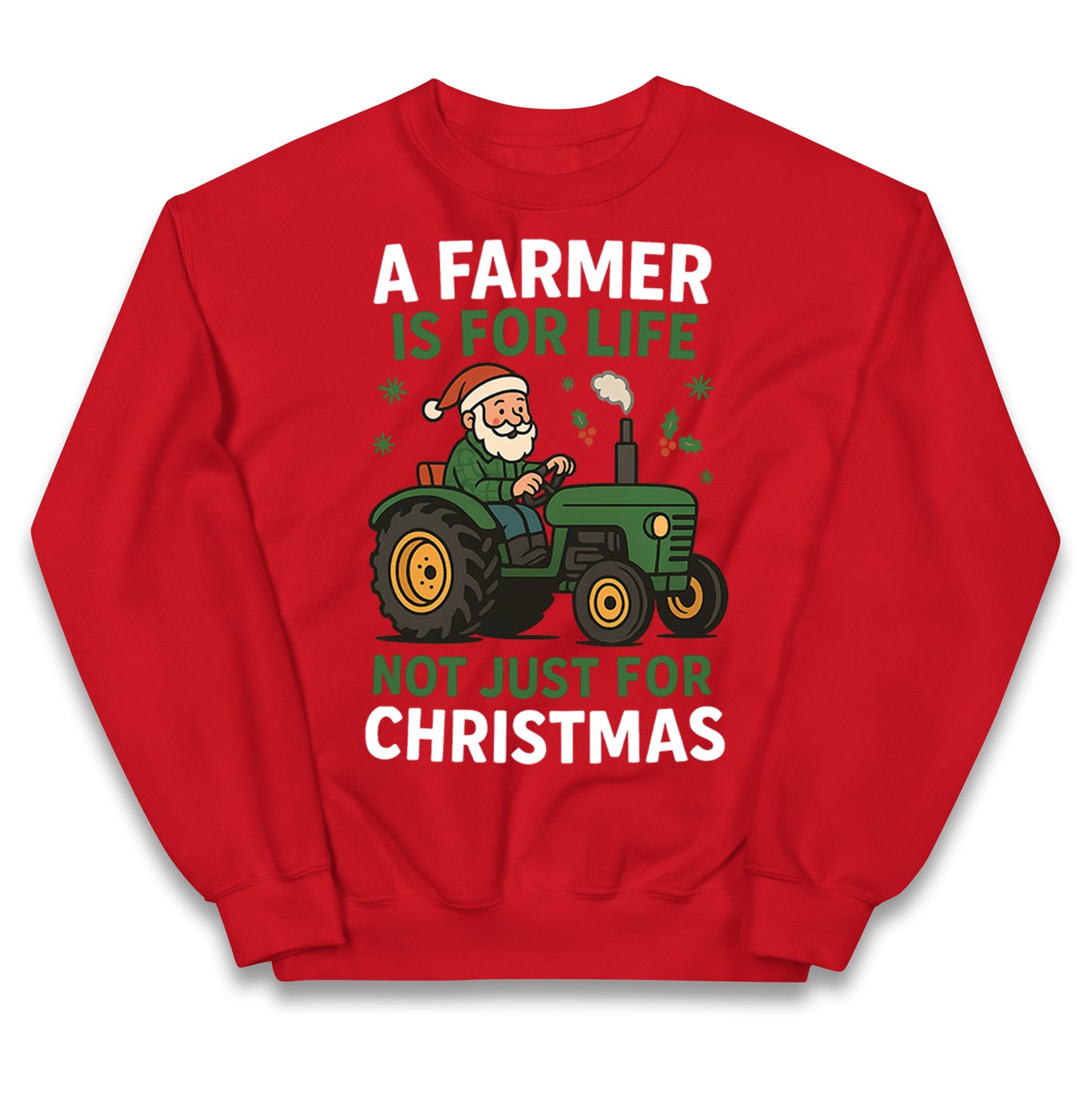 Farmer Christmas Kids Jumper