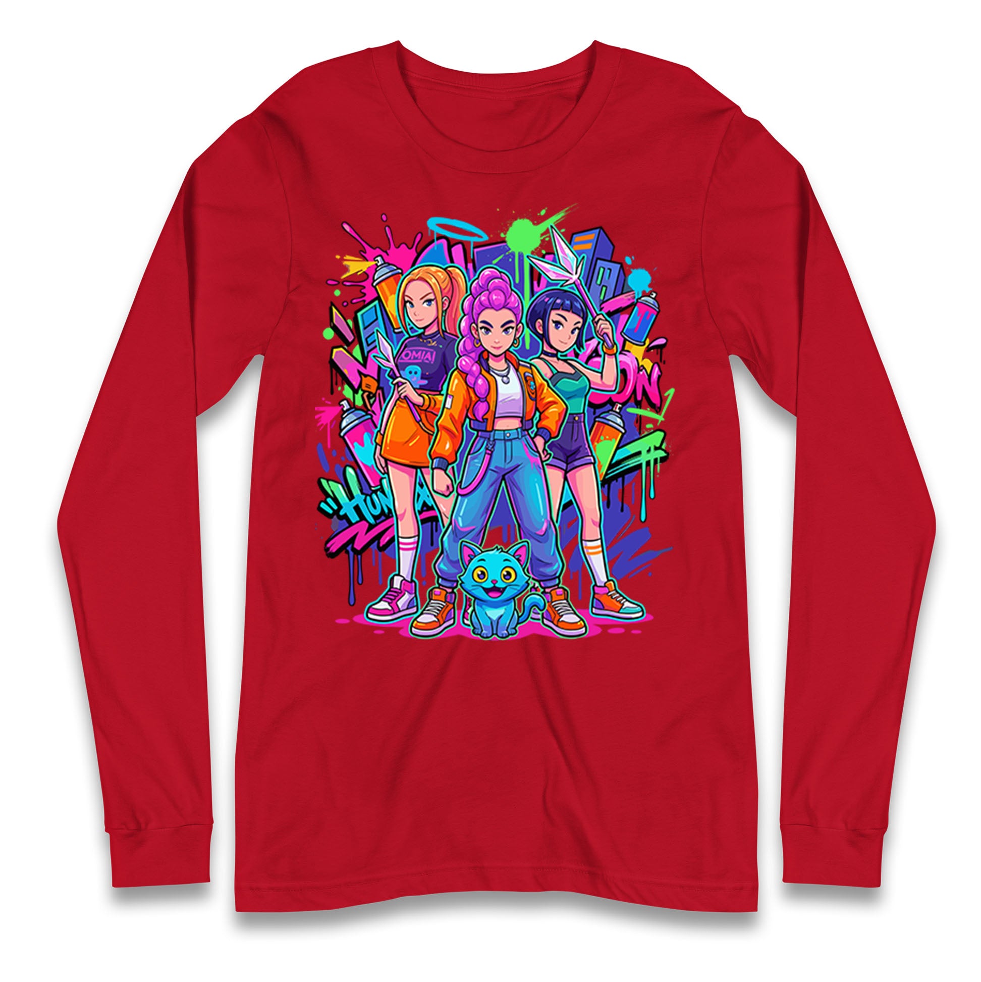 Demon Hunters Longsleeve T Shirt 