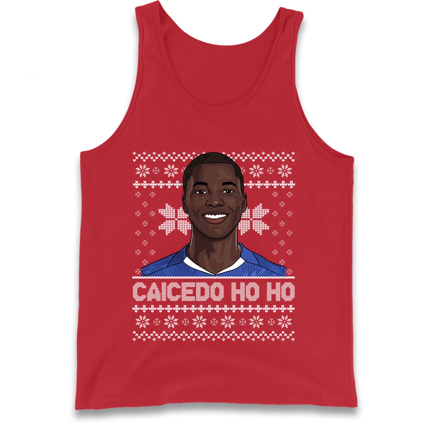 Moises Caicedo Christmas Tank Top