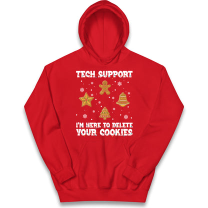 Delete Cookies Kids Hoodie