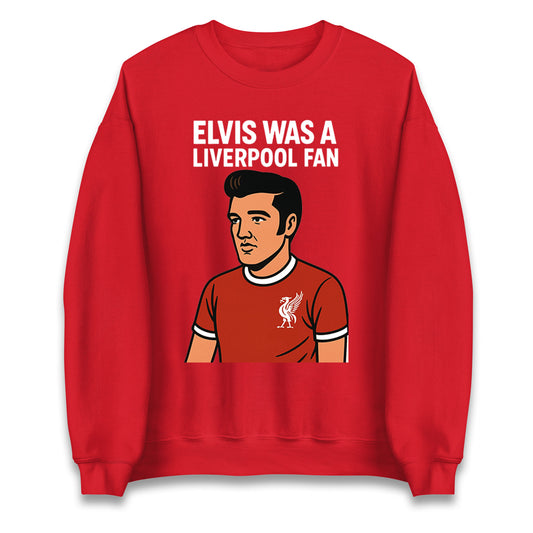 Elvis Presley Liverpool Football Jumper