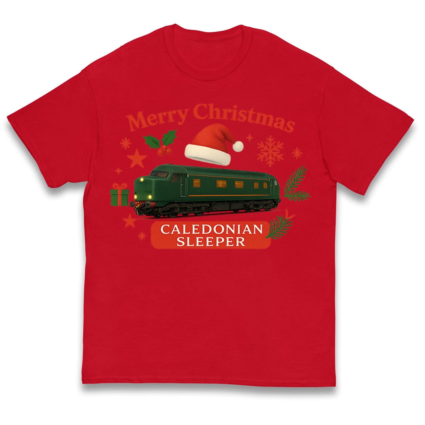 Caladonian Sleeper Christmas Kids T Shirt