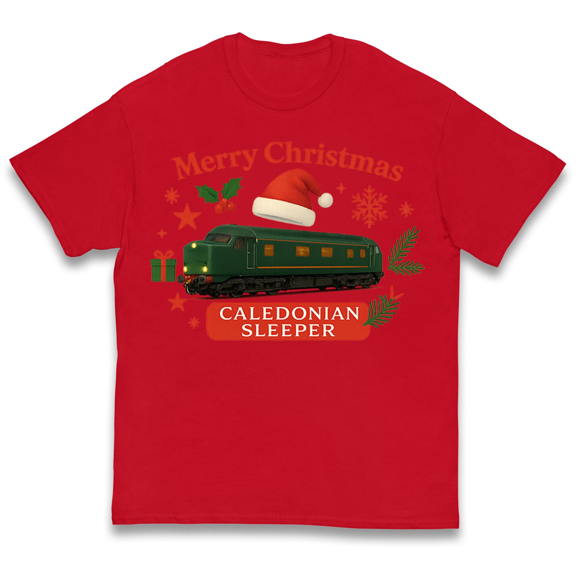Caladonian Sleeper Christmas Kids T Shirt