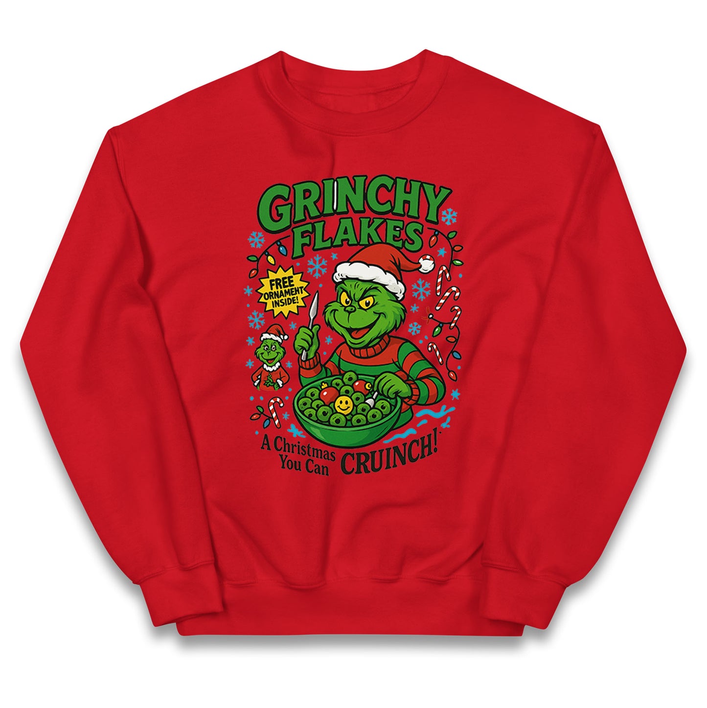 Grinch Christmas Kids Jumper