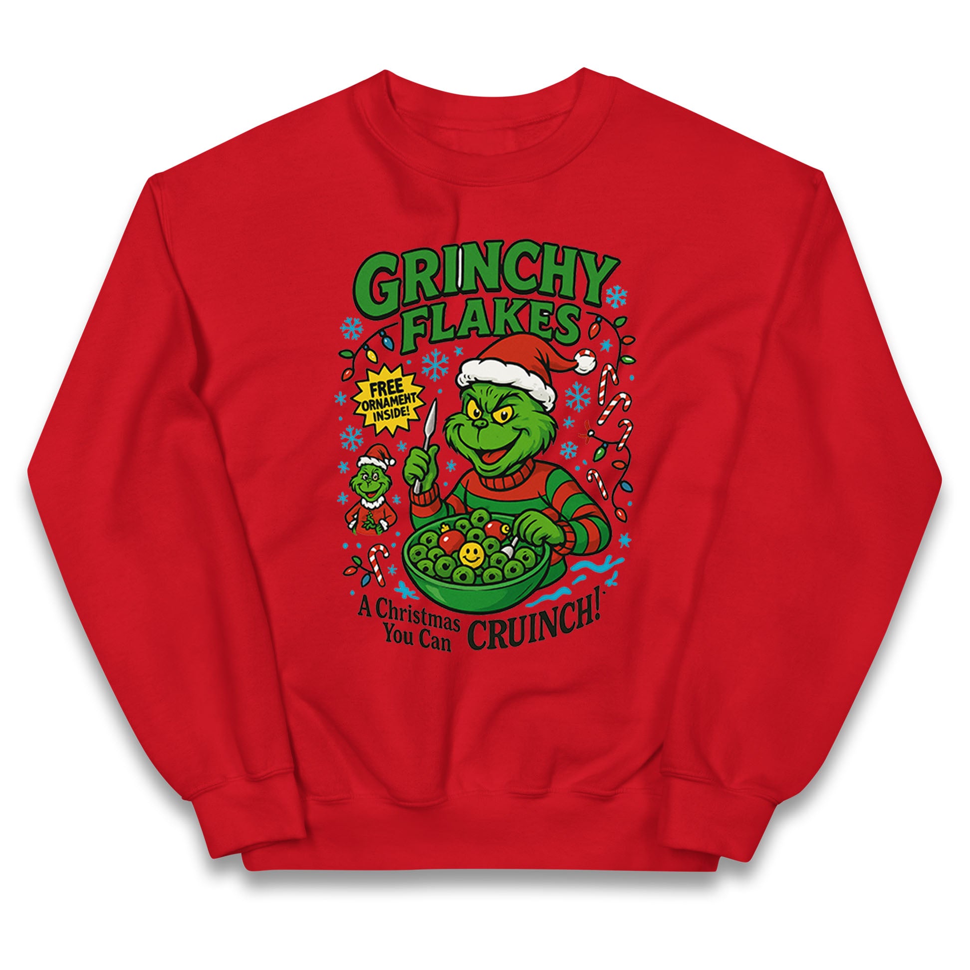 Grinch Christmas Kids Jumper