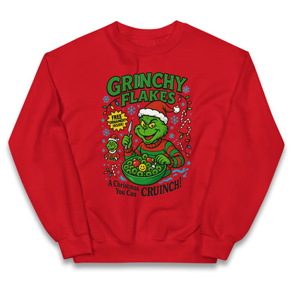 Grinch Christmas Kids Jumper