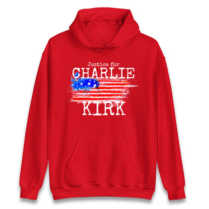 Justice For Charlie Kirk Hoodie