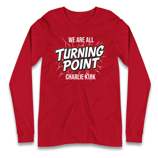 Turning Point Charlie Kirk Longsleeve T Shirt