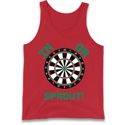 dartboard christmas tank top