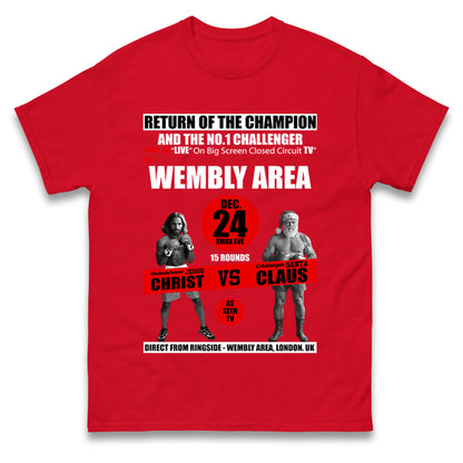 Jesus Christ Vs Santa Claus T Shirt