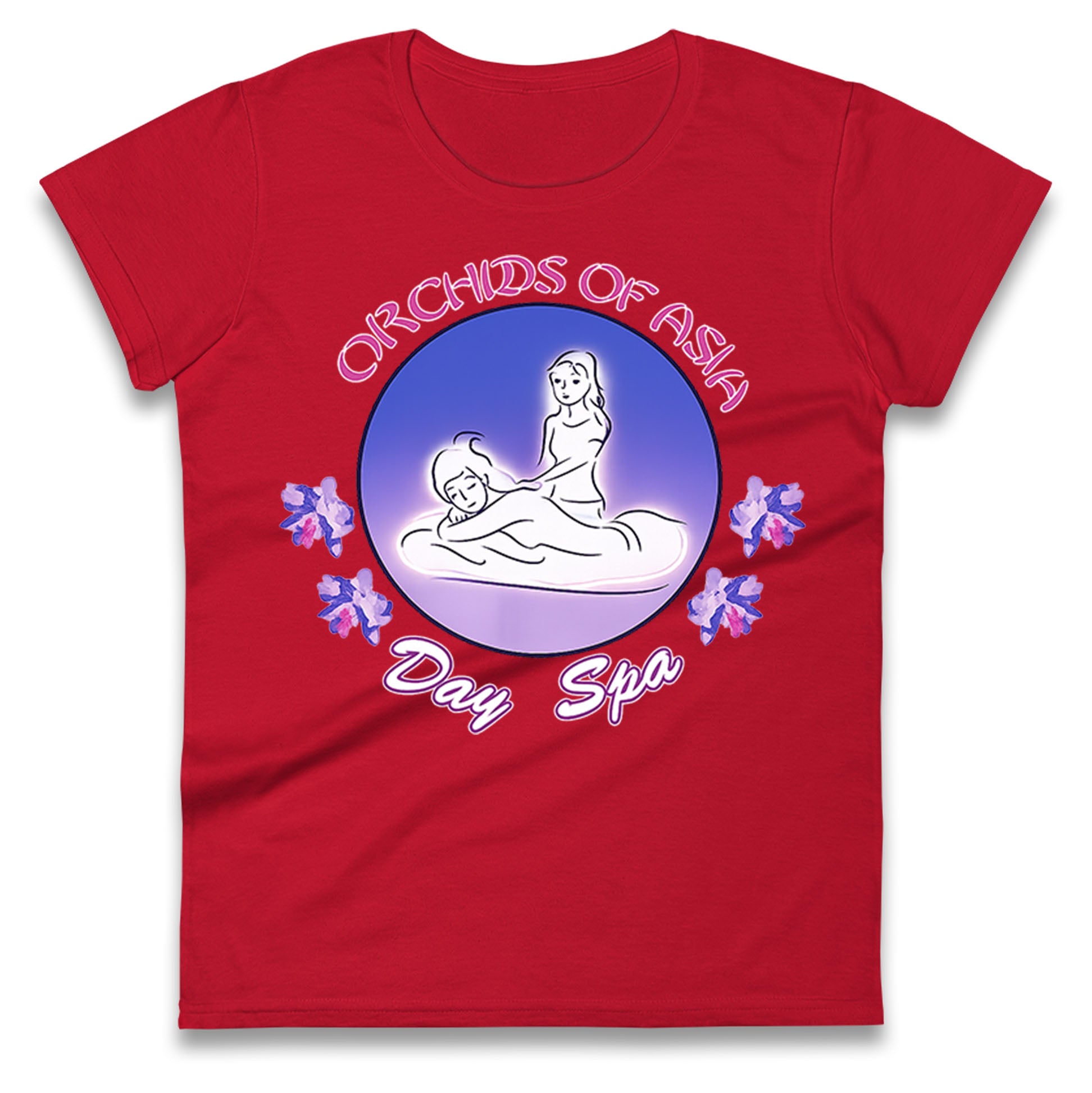 Orchids of Asia Day Spa Ladies T Shirt