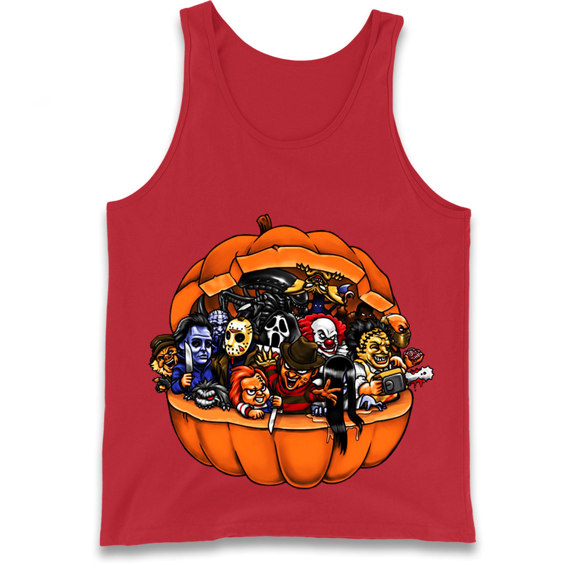 Super Villains Horror Friends Tank Top
