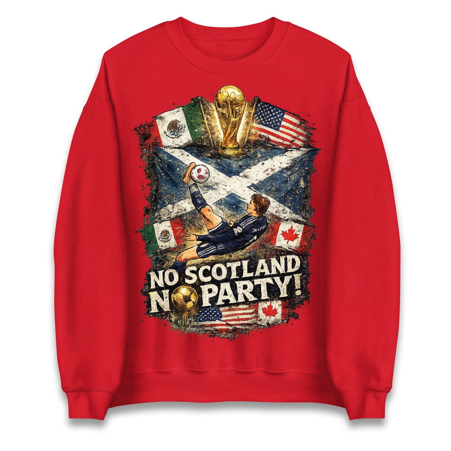 No Scotland No Party World Cup 2026 Jumper