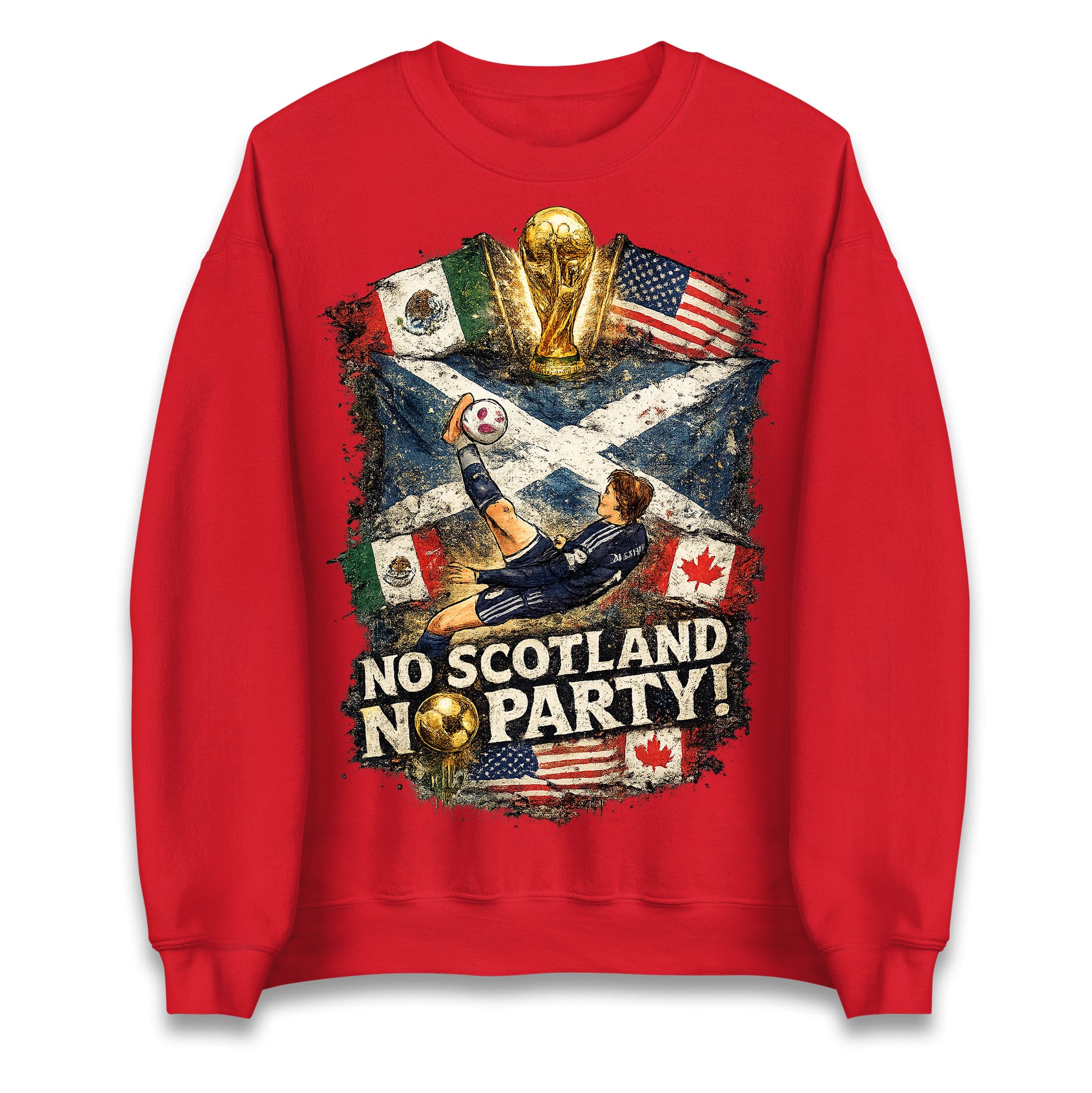 No Scotland No Party World Cup 2026 Jumper