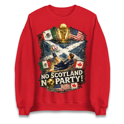 No Scotland No Party World Cup 2026 Jumper