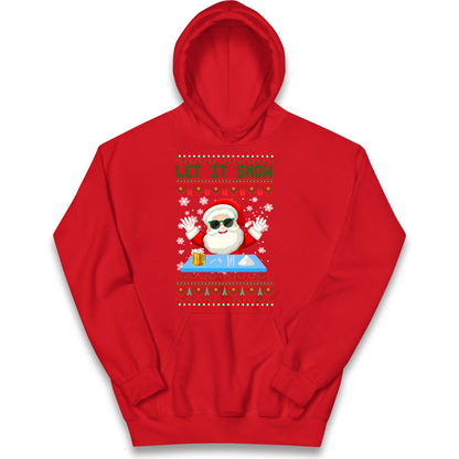 Santa Claus Christmas Kids Hoodie