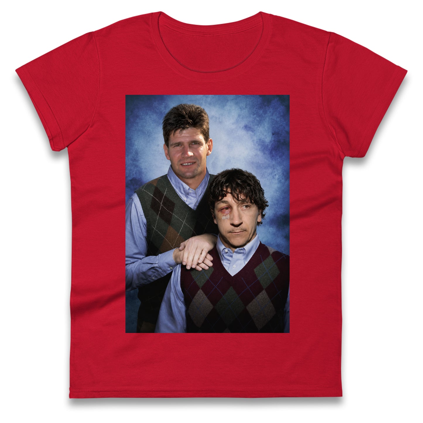 Brian Laws Ivano Bonetti Grimsby Town Step Brothers Ladies T Shirt