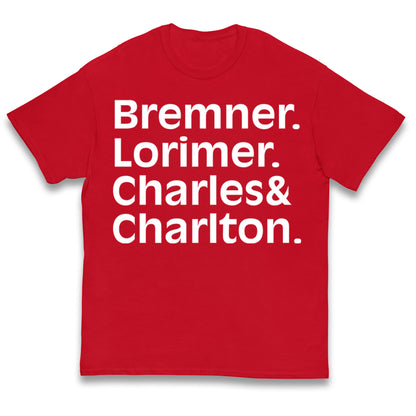 Leeds United FC Legends Kids T Shirt