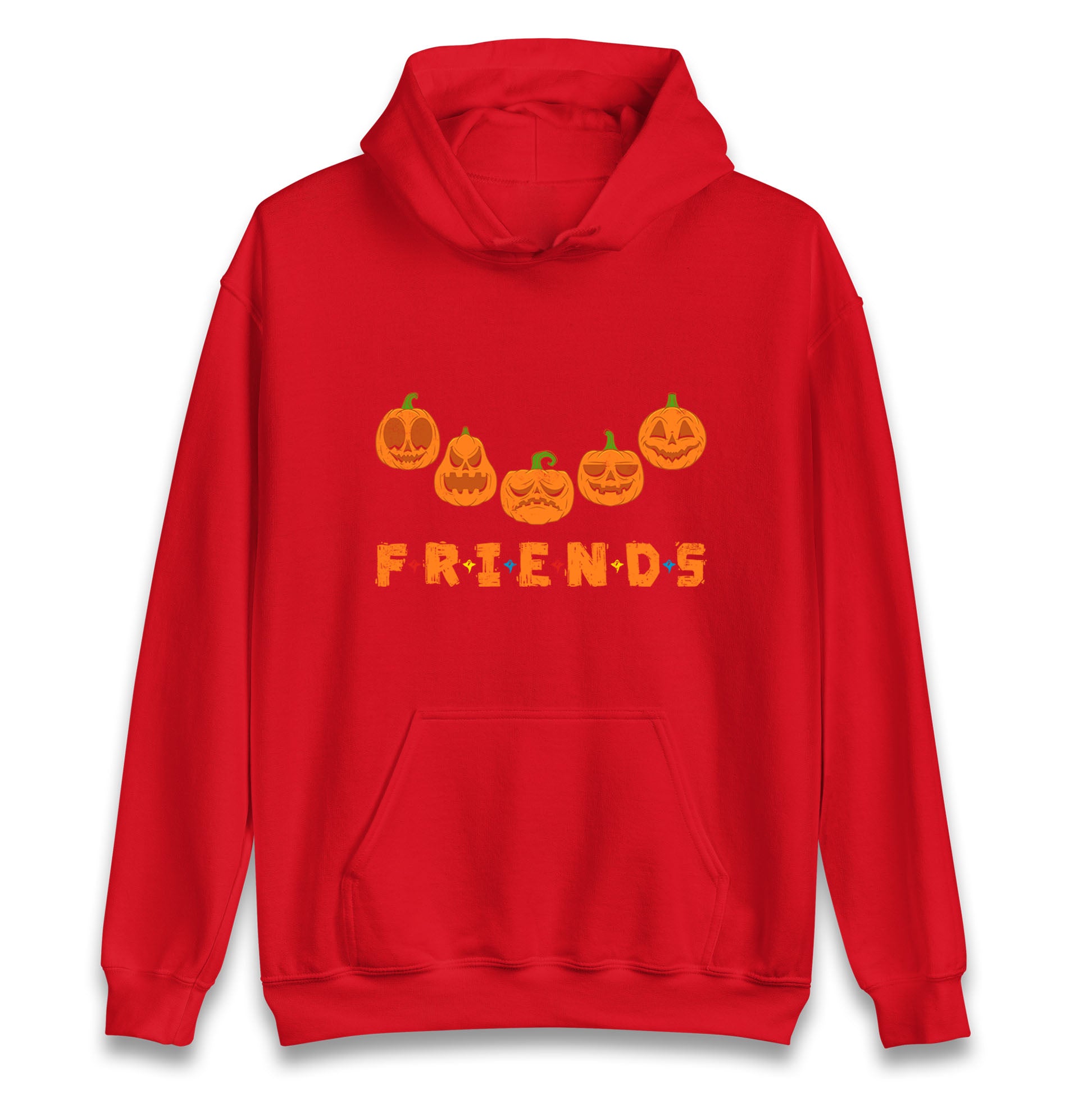 Scary Pumpkins Friends Halloween Hoodie
