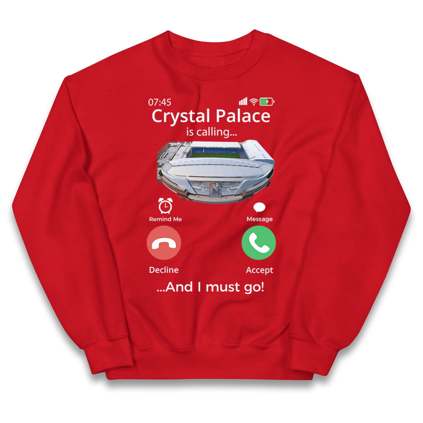 crystal palace jumper kids