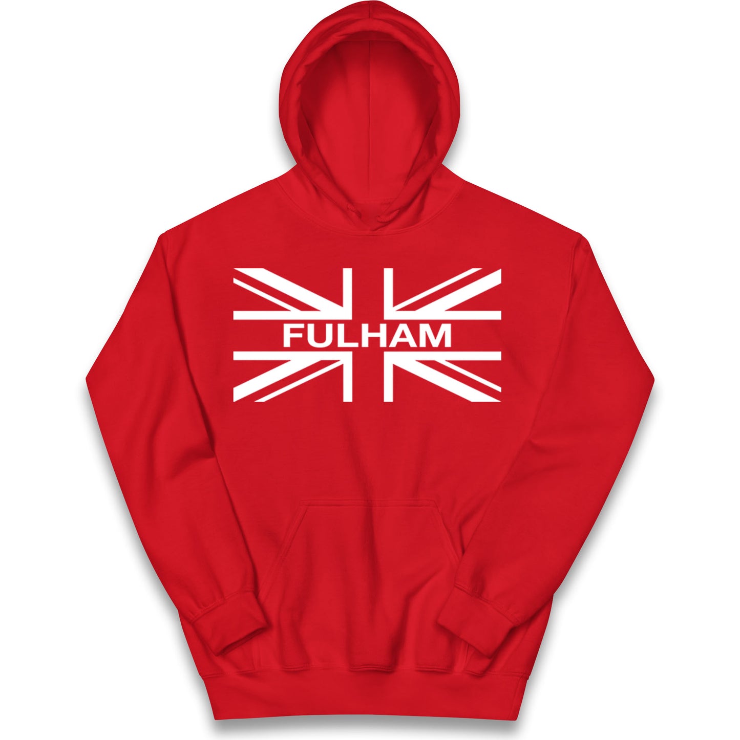 Fulham Football Flag Kids Hoodie