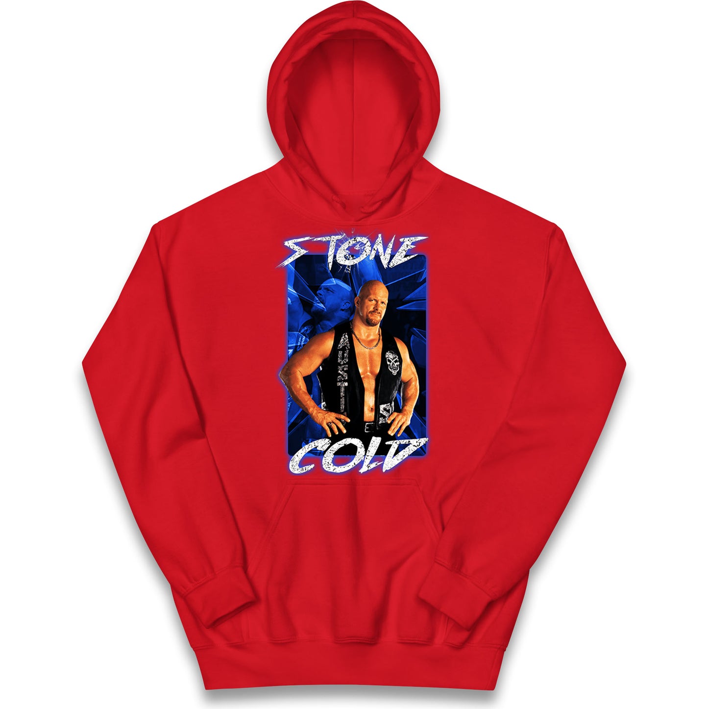 Stone Cold wwe Bootleg Kids Hoodie