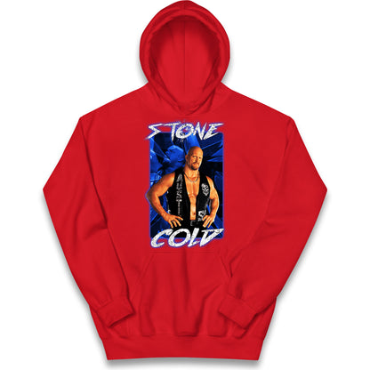 Stone Cold wwe Bootleg Kids Hoodie