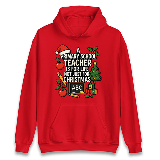 Primary School Teacher Christmas Hoodie