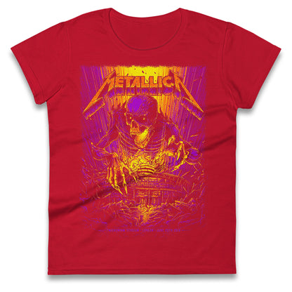 Metallica Twickenham Stadium Ladies T Shirt