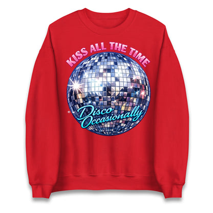 Kiss All The Time Disco Occasionally Jumper