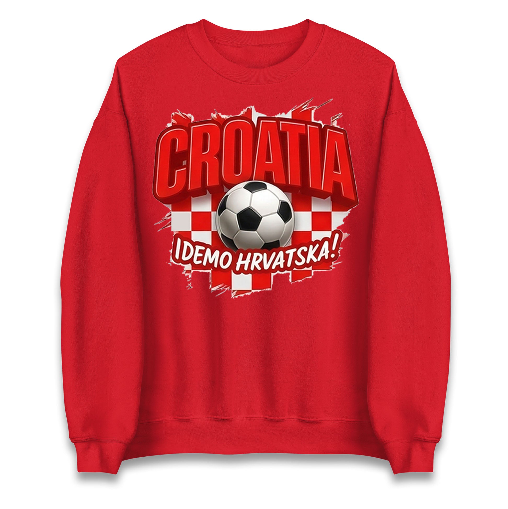 Croatia Retro World Cup Jumper