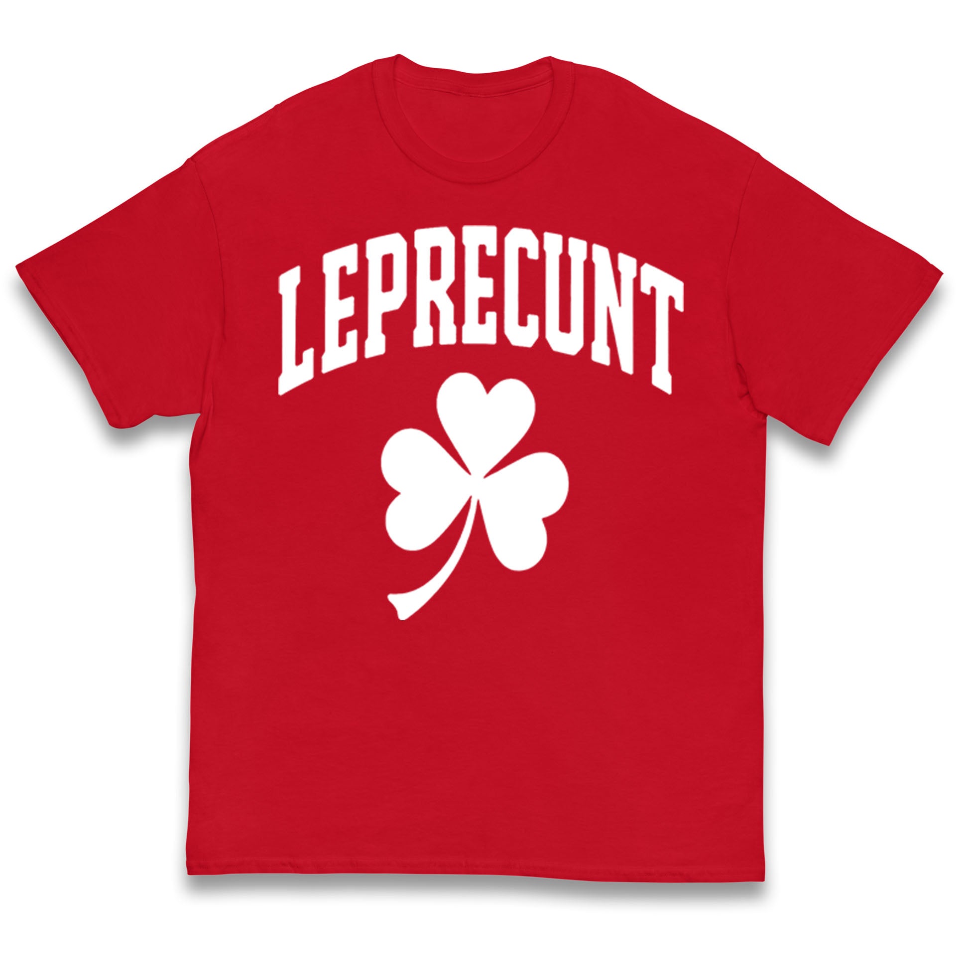Leprecunt St Patricks Day Kids T Shirt