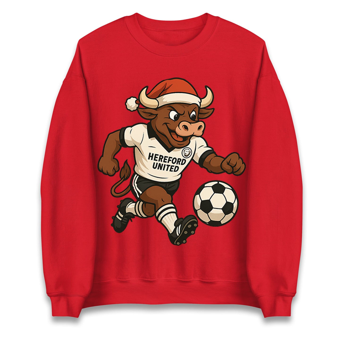 Retro Hereford Christmas Jumper 