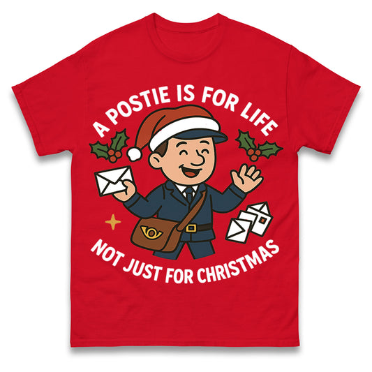 Postie Christmas T Shirt