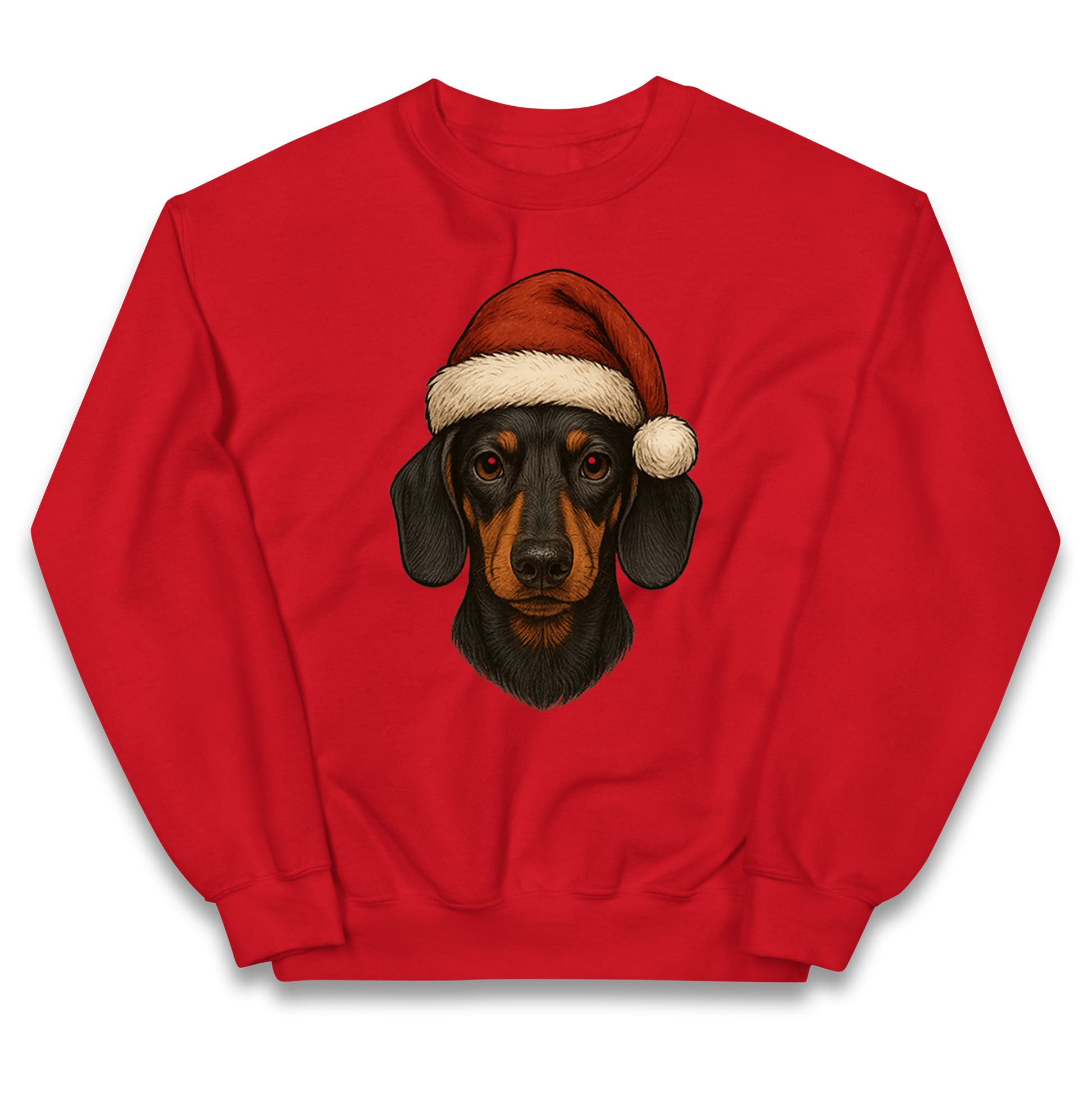 Dachshund Christmas Kids Jumper