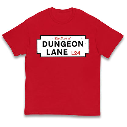 The Boys Of Dungeon Lane Kids T Shirt
