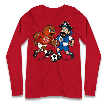 Vintage Bristol City Longsleeve T Shirt