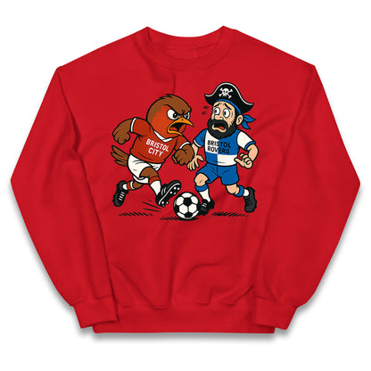 Vintage Bristol City Kids Jumper